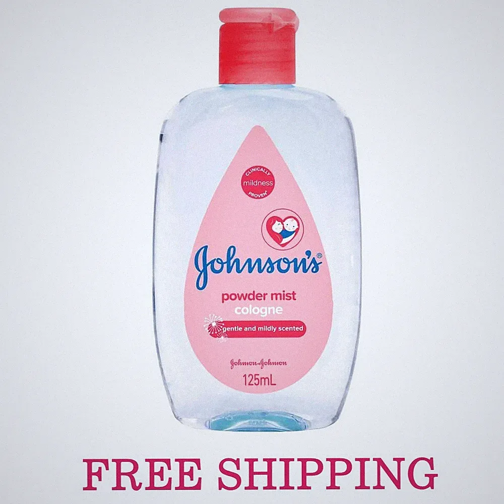 Johnson's Baby Cologne Powder Mist 125ml free shipping US