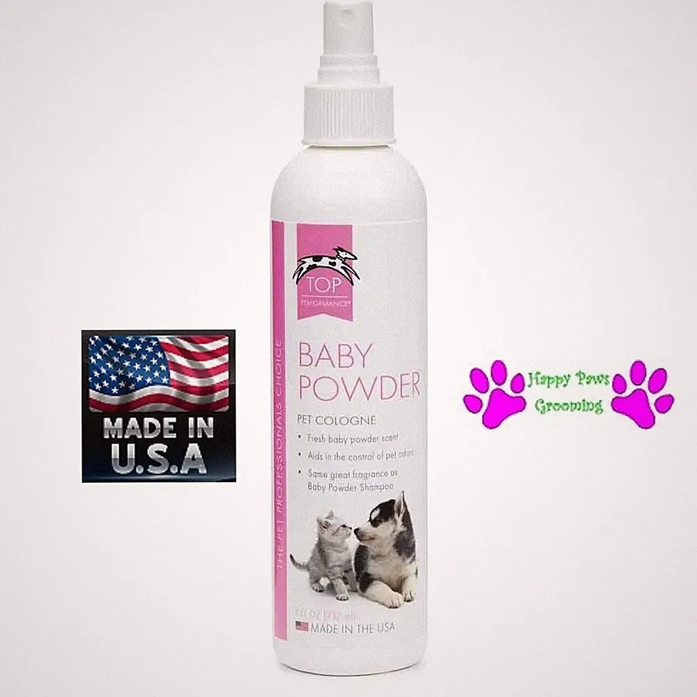 PET PRO GROOMING "BABY POWDER" Pump Spray Mist Spritz COLOGNE PERFUME DOG CAT