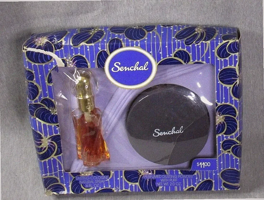 SENCHAL CHARLES OF THE RITZ PERFUMED DUSTING POWDER & LASTING COLOGNE SPRAY SET